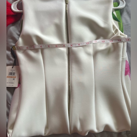 Calvin Klein white floral dress - Picture 9 of 10